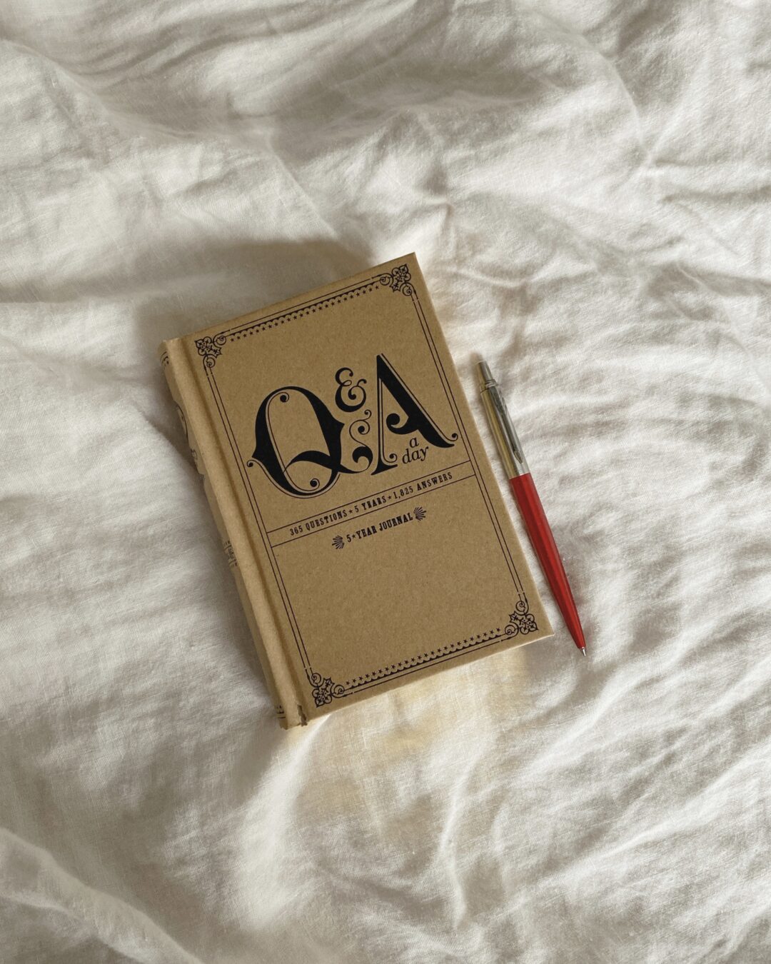 new year intentions, Q&A journal