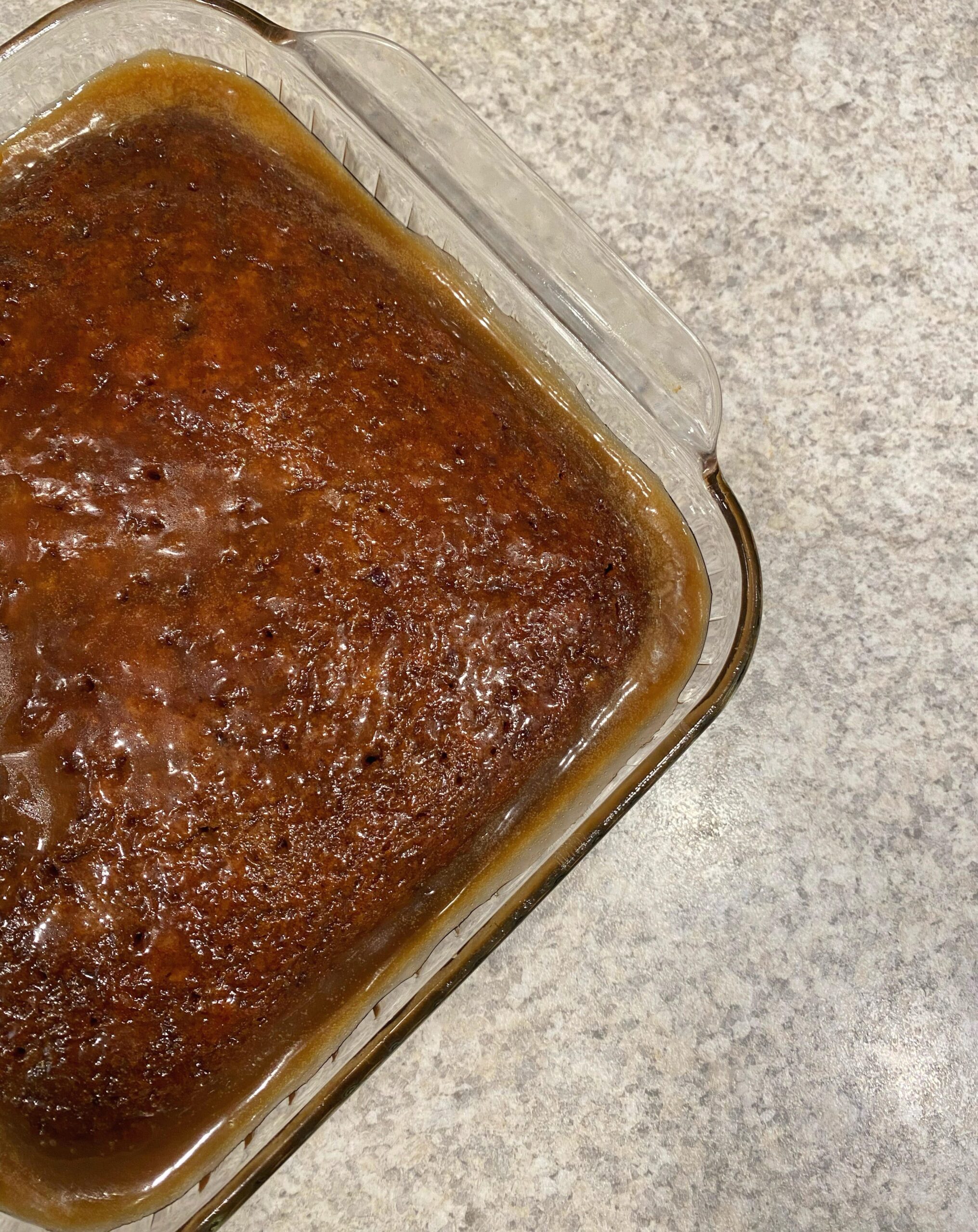 sticky toffee pudding with caramel sauce